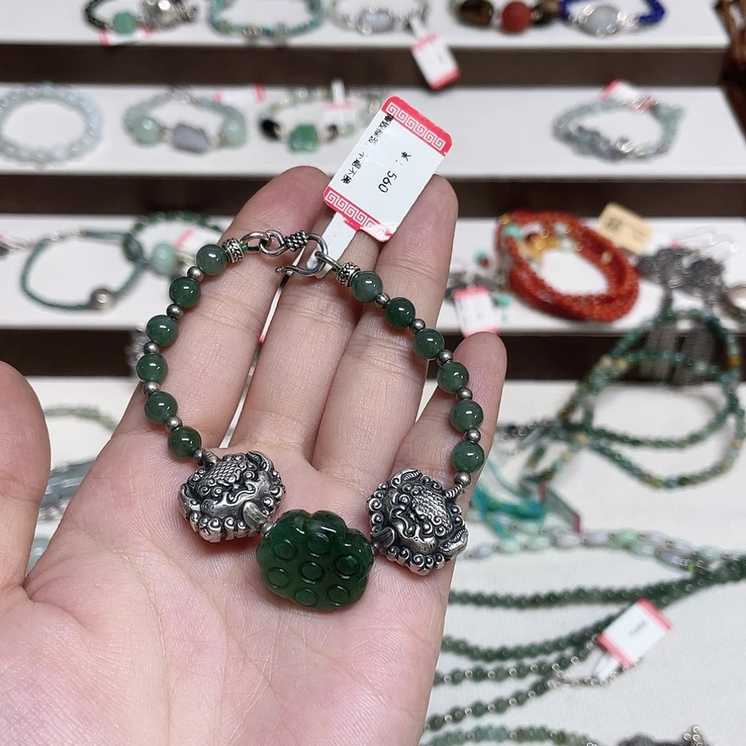 足银925银配饰手链