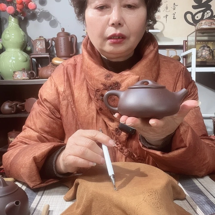 紫泥茶壶原矿紫砂壶