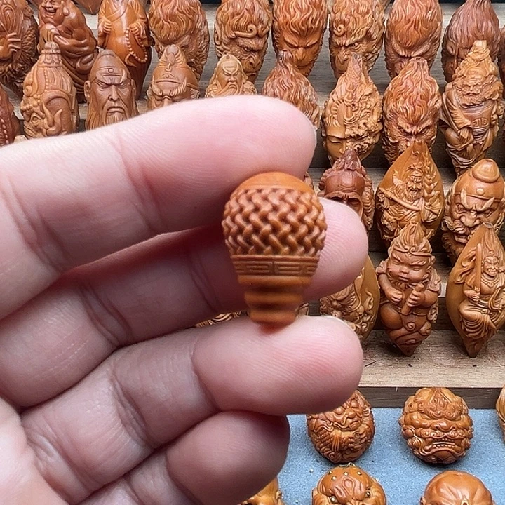 橄榄核吊坠15三通