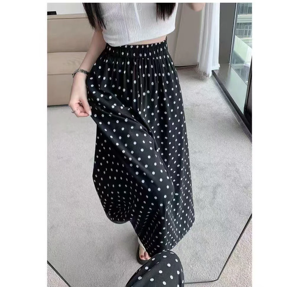 【公主屋】波点宽松休闲裤8820