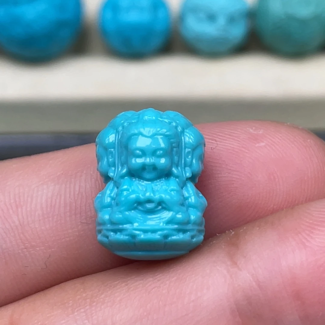 绿松石未镶嵌配饰天****丽