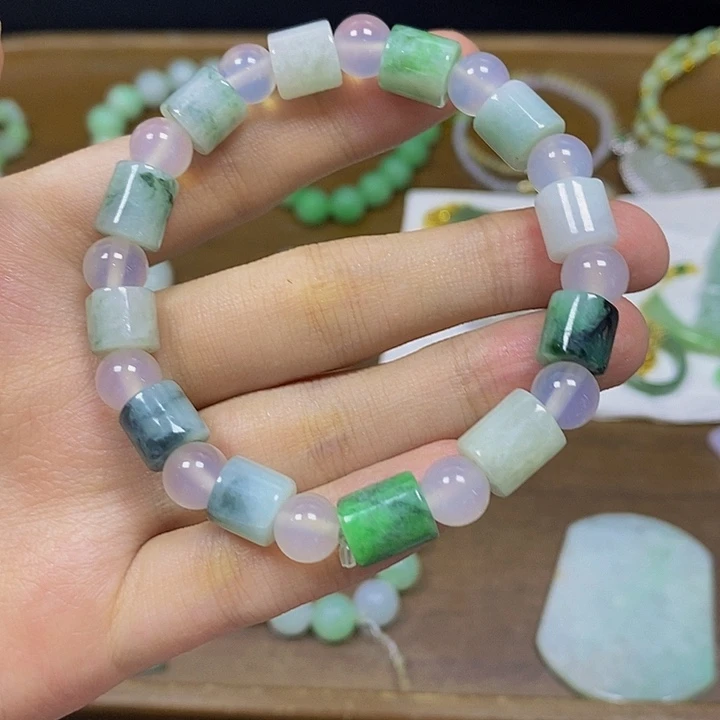 散珠翡翠天然缅甸翡翠A货