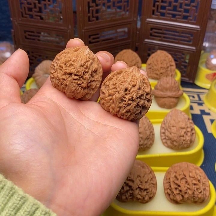 文玩核桃把件36星星