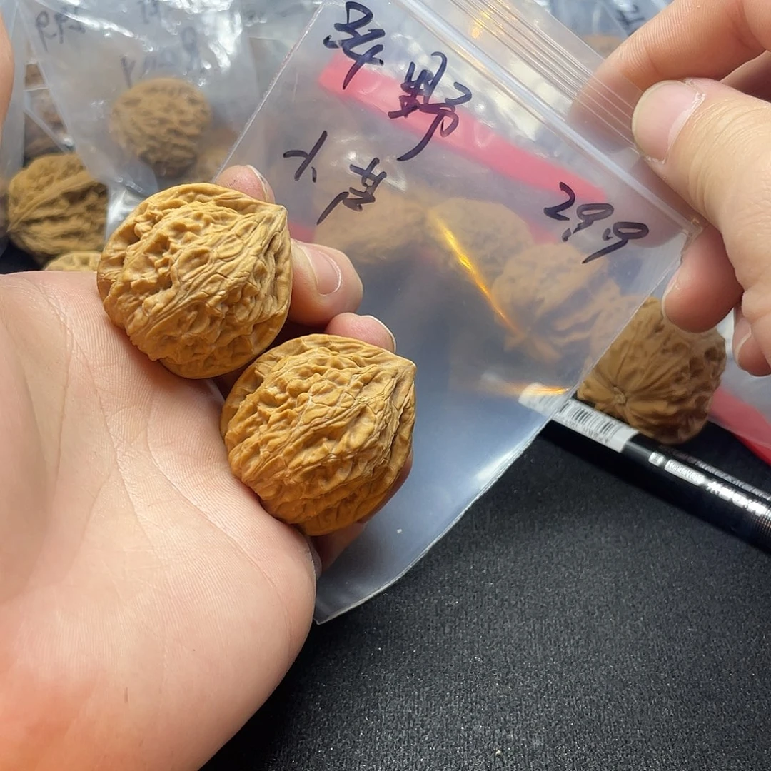 小***芦文玩核桃把件野生小众