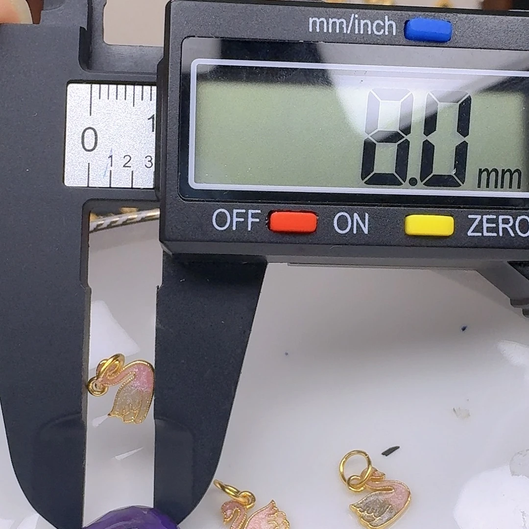 银S925镶嵌紫晶颈饰紫水晶925镶嵌50