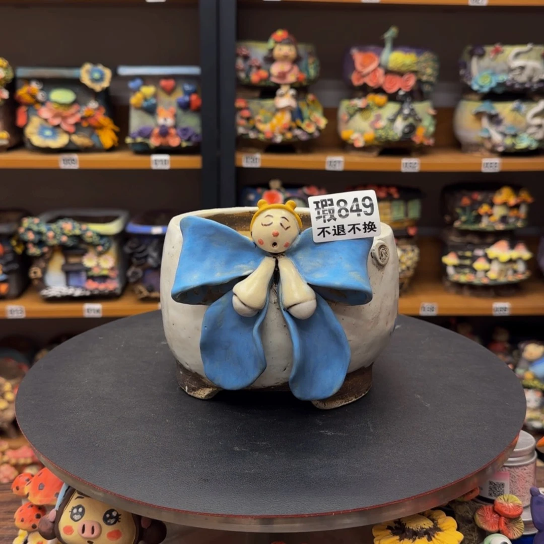 【闪购商品】粗陶手捏