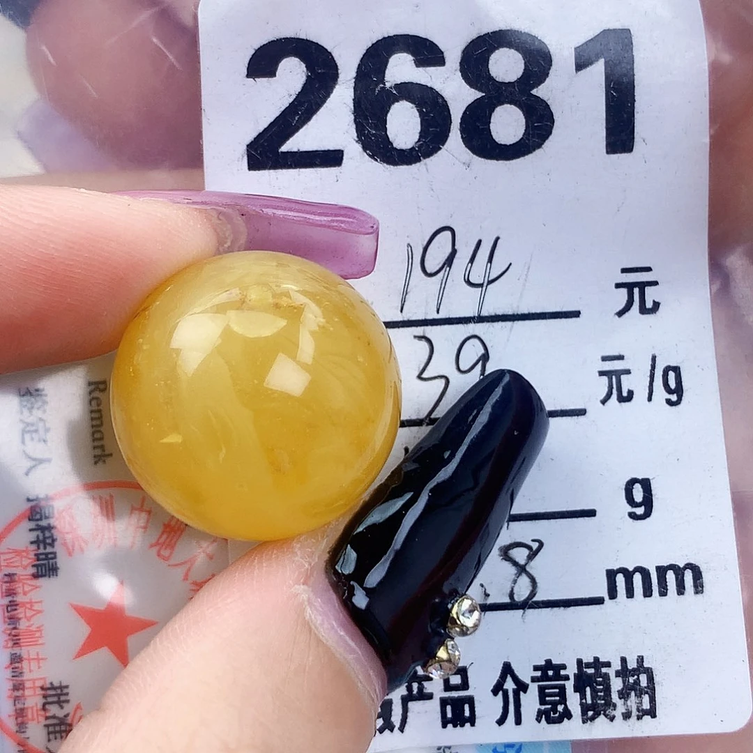 琥珀未镶嵌珠宝奇石20.8植物
