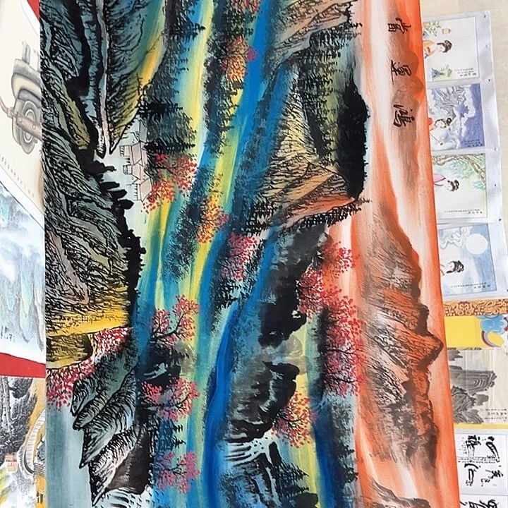 横款国画作品欣赏一下