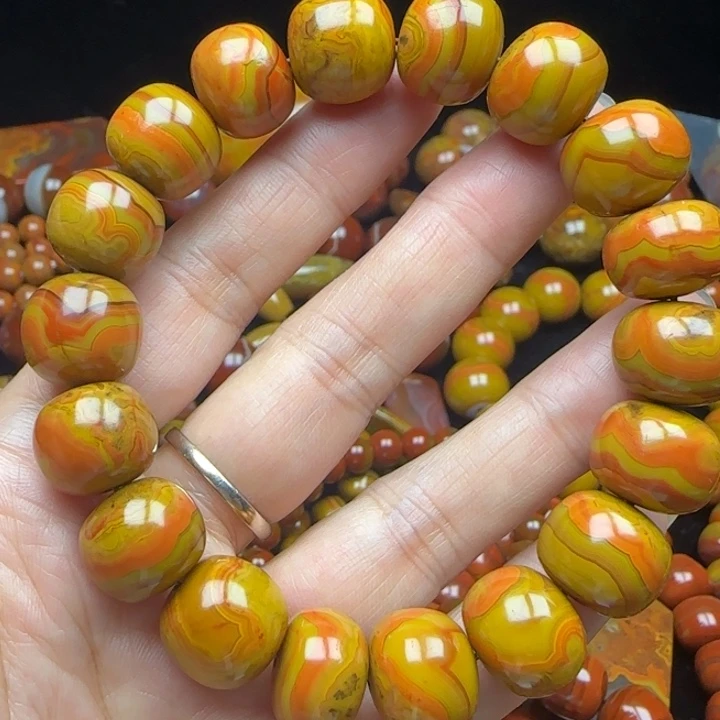 玛瑙/玉髓未镶嵌手链