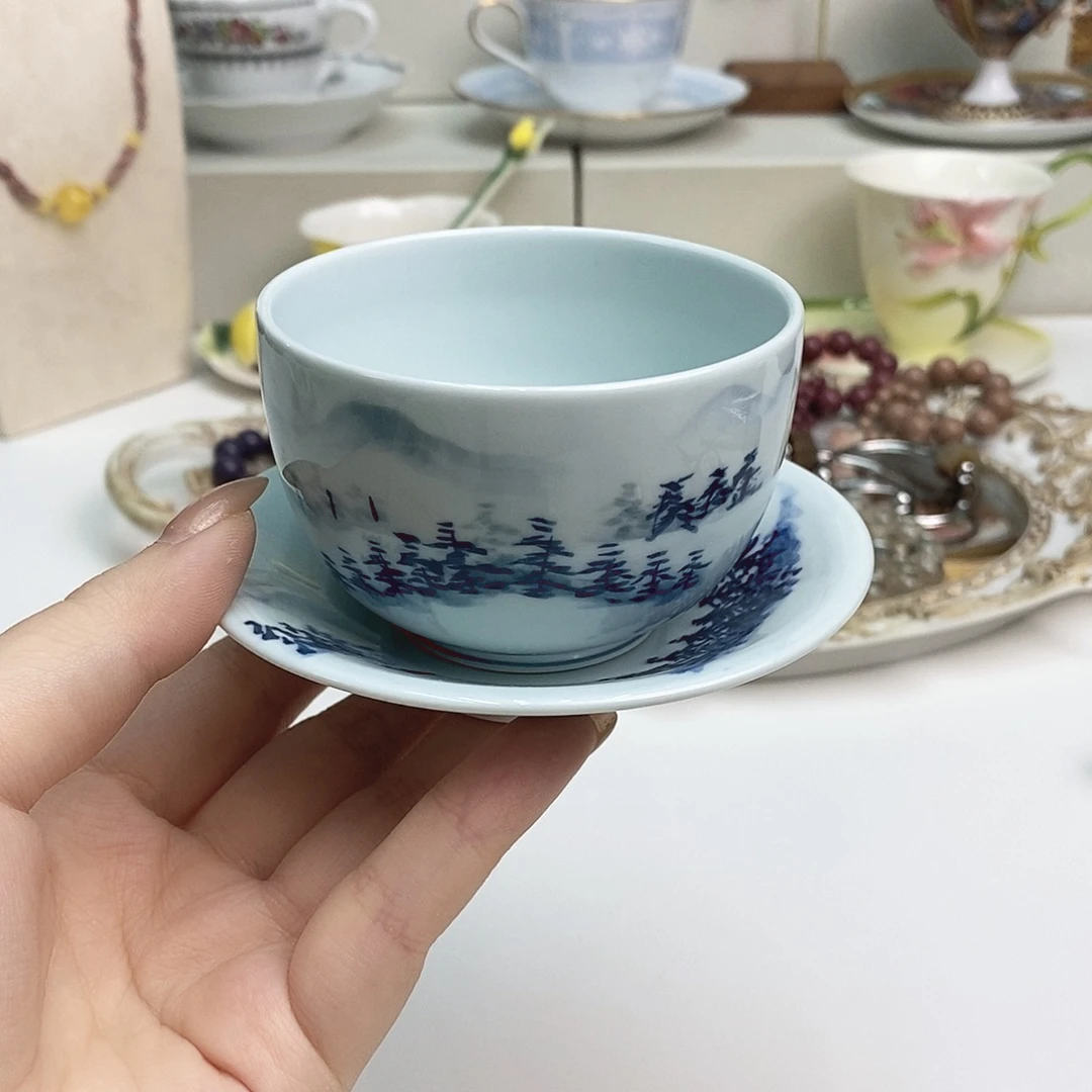 珠串一杯一碟套装