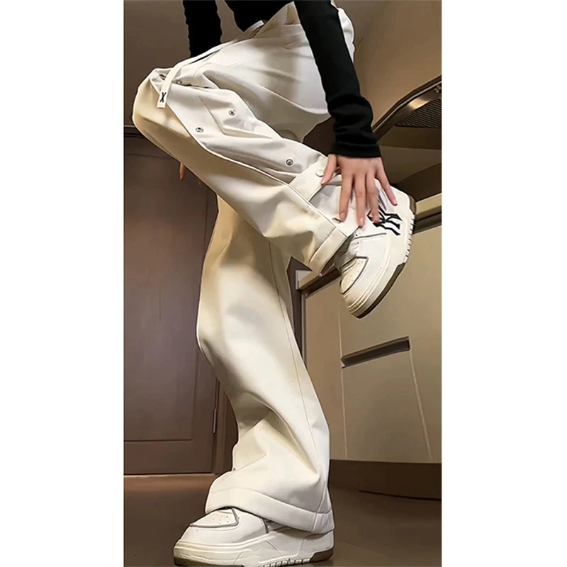 美式机能冲锋裤子男款春秋户外薄款速干防风运动裤防水工装登山裤