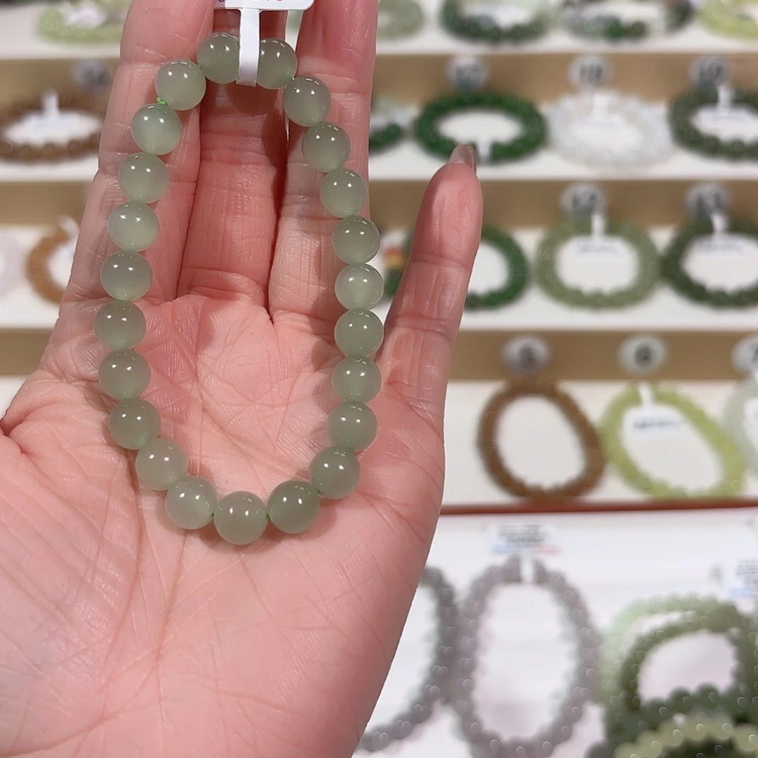 和田玉手链未镶嵌?****你V