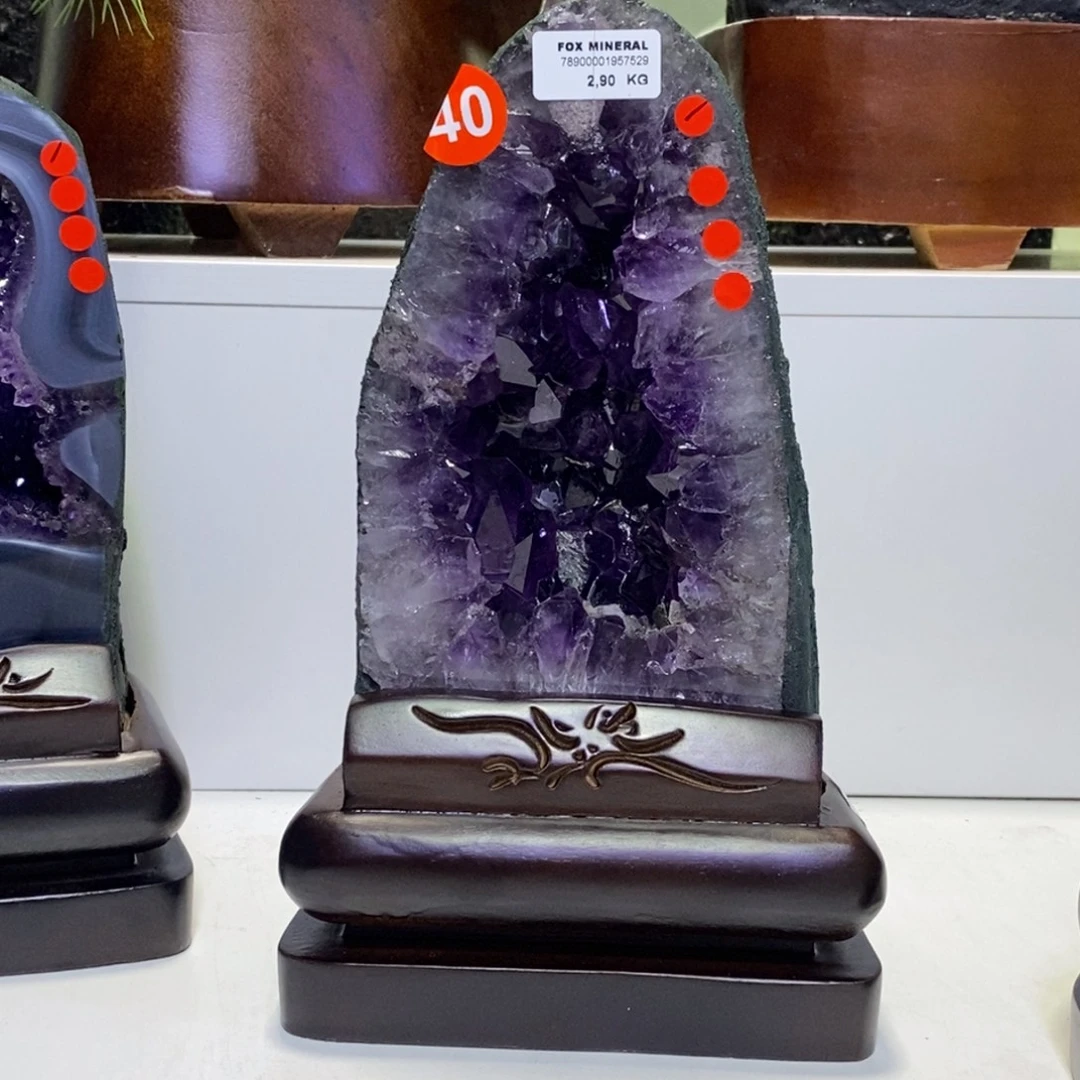 紫晶银S925镶嵌大型摆件（非配饰）