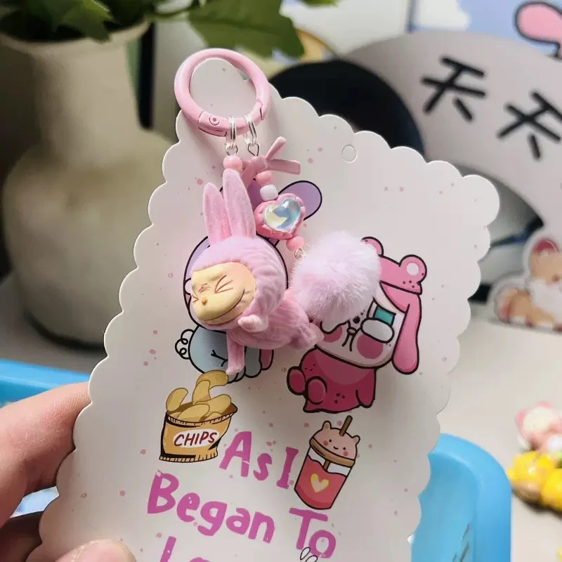瑜伽系列改娃暴汗式植绒公仔挂件
