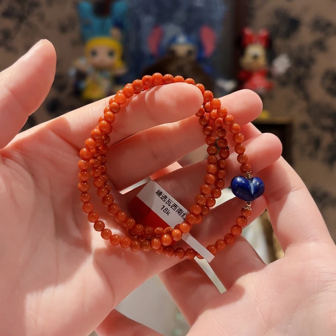 颈饰未镶嵌南红玛瑙多样性发其一