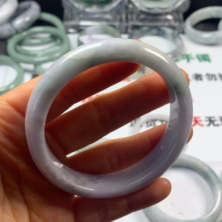 翡翠未镶嵌手镯39号