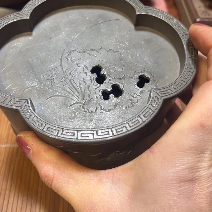 锡中古工艺品摆件