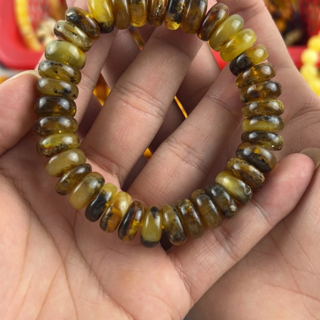 琥珀未镶嵌珠宝奇石