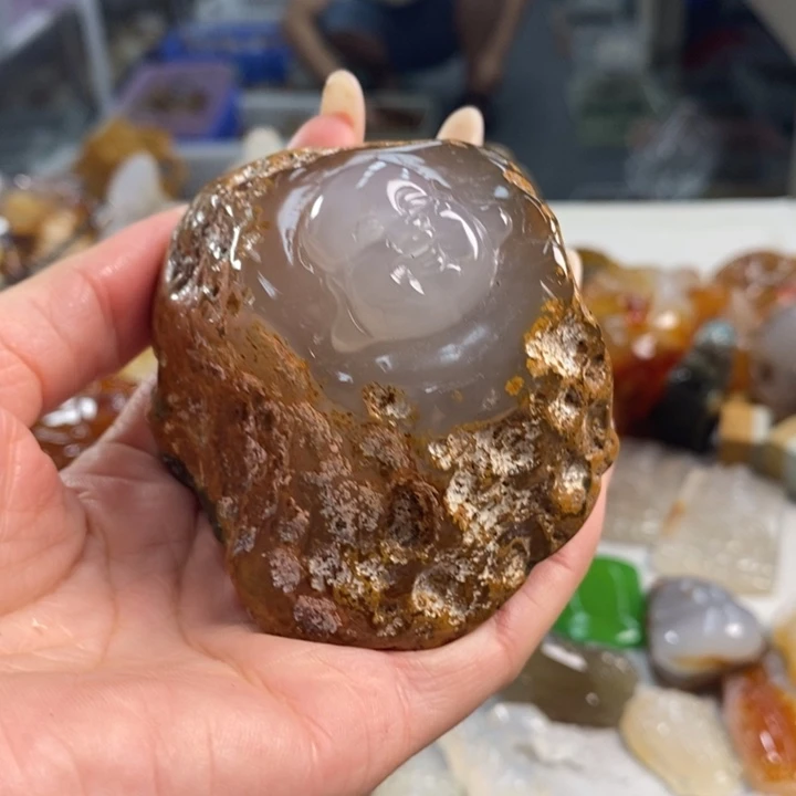 玛瑙/玉髓吊坠(不含链)未镶嵌