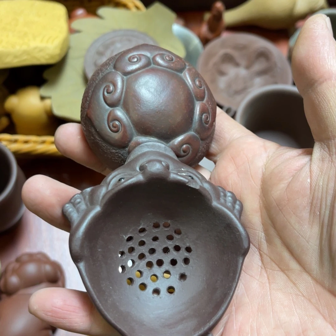 紫砂茶宠紫砂瑕疵