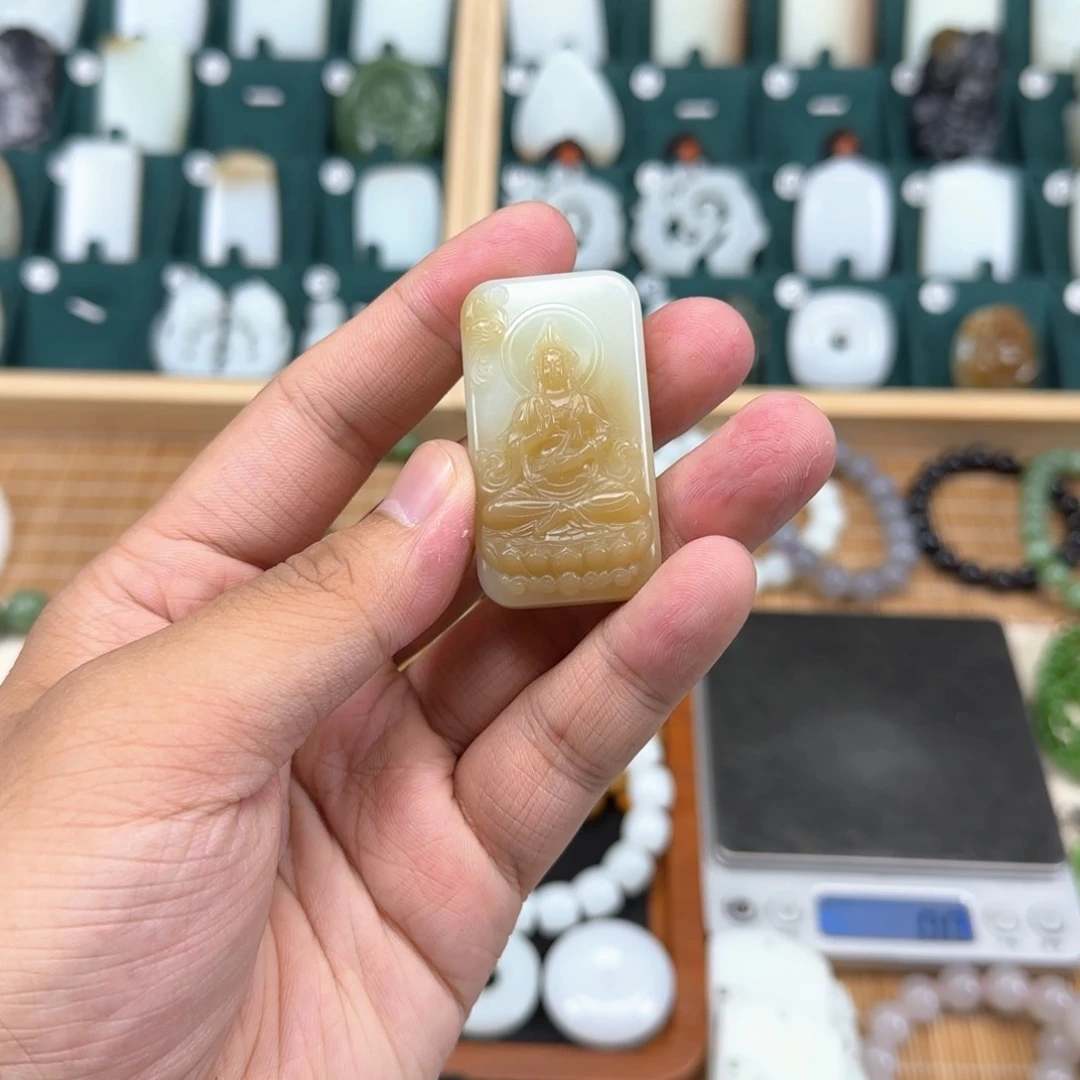 和田玉挂件未镶嵌