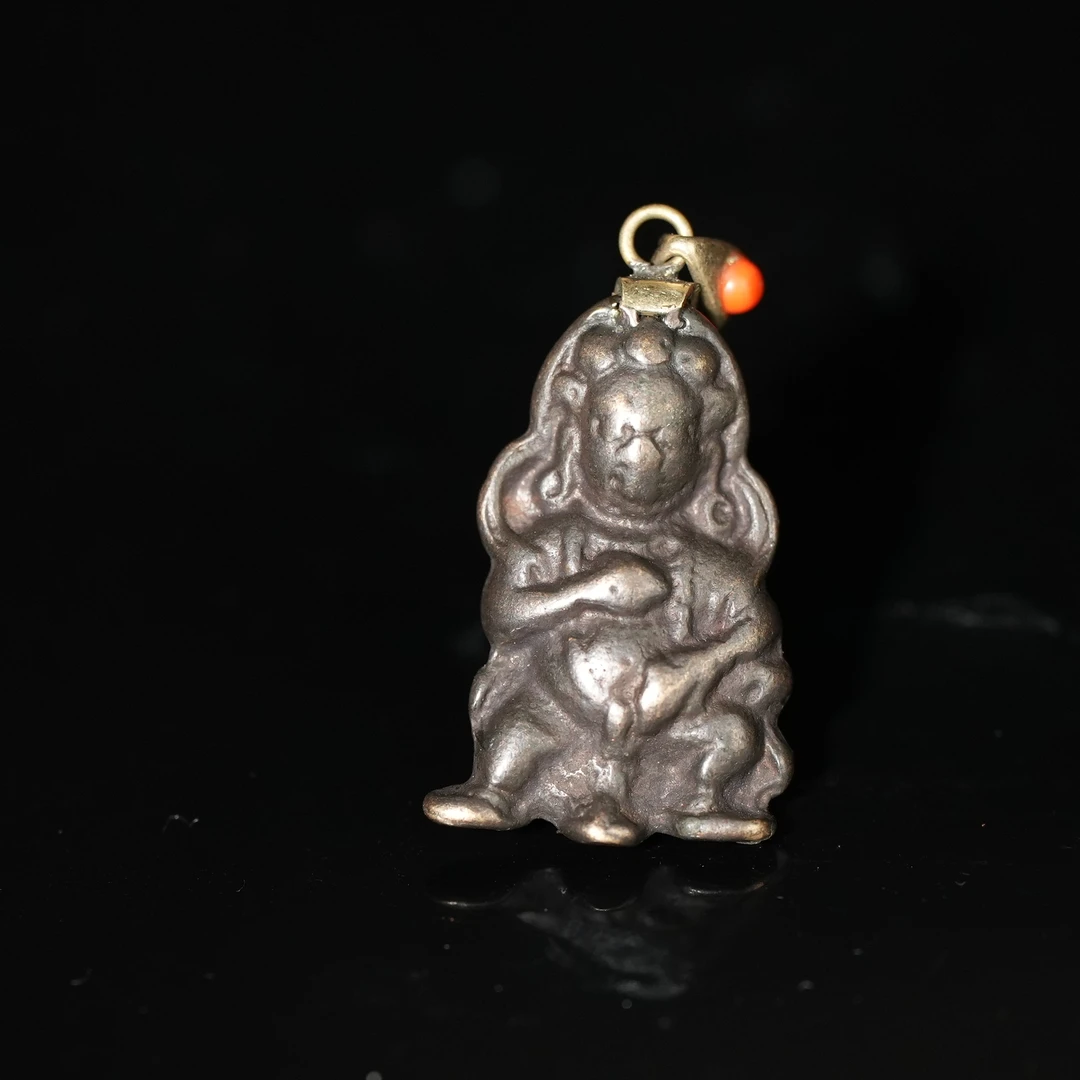 二十世纪中后期财神吊坠【古珠精选】AABS250609163