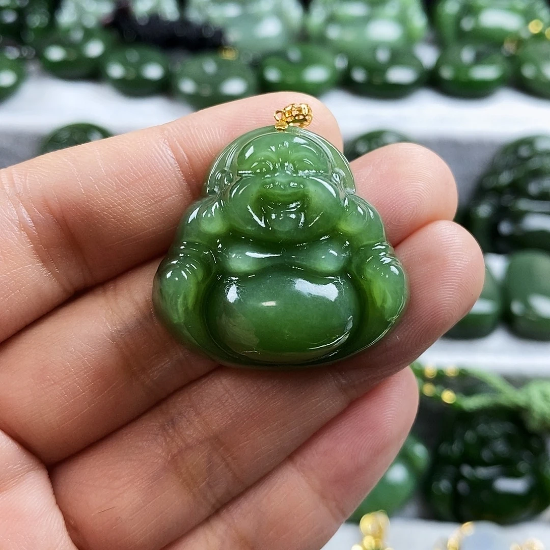 和田玉（碧玉）未镶嵌颈饰