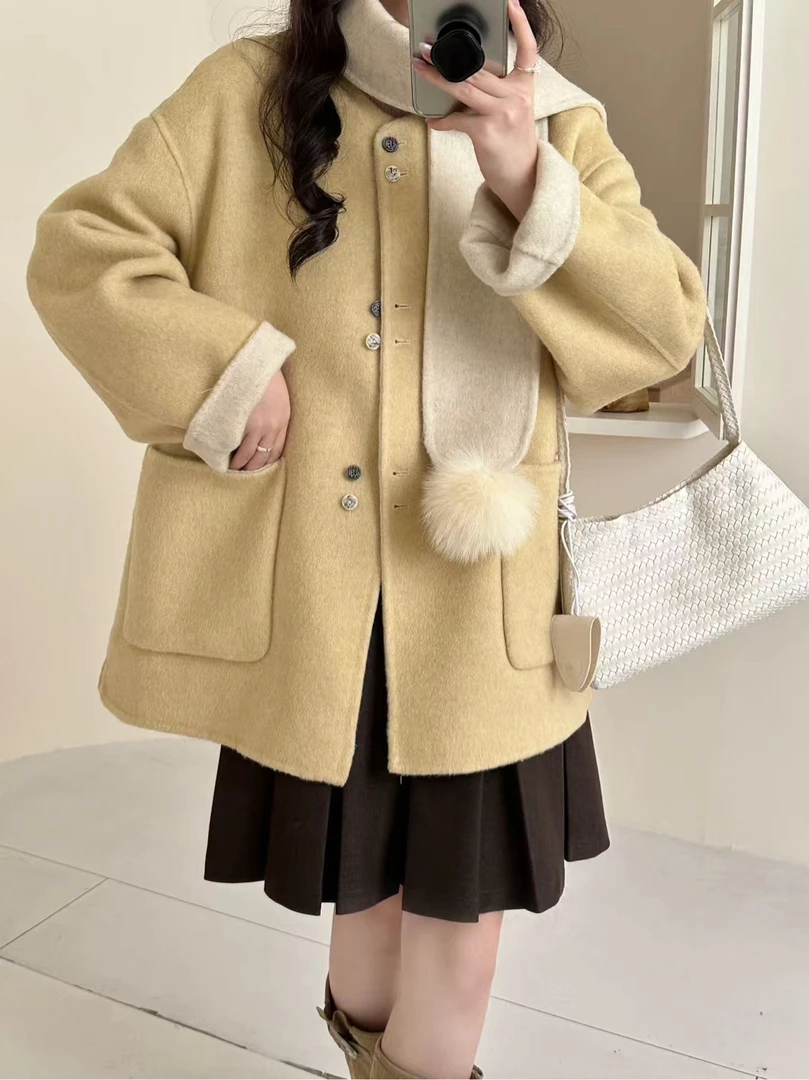 98822时尚百搭大衣