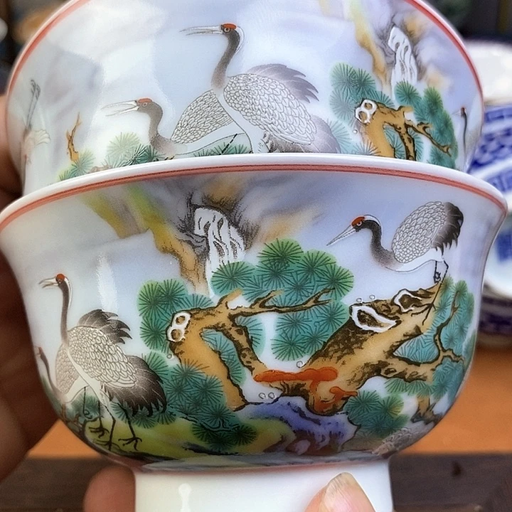 景德镇陶瓷藏式茶碗