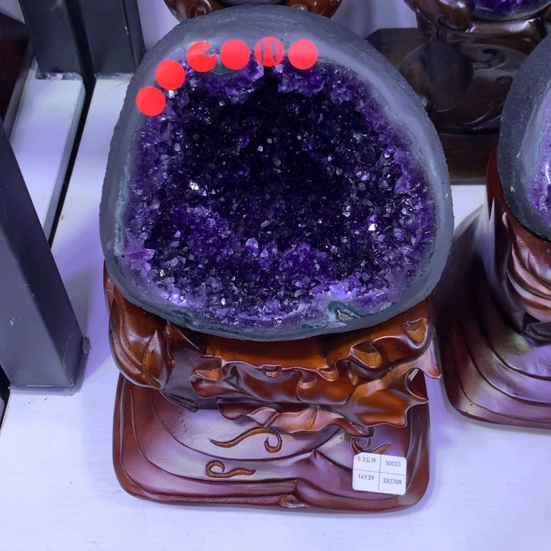 未镶嵌紫晶大型摆件（非配饰）