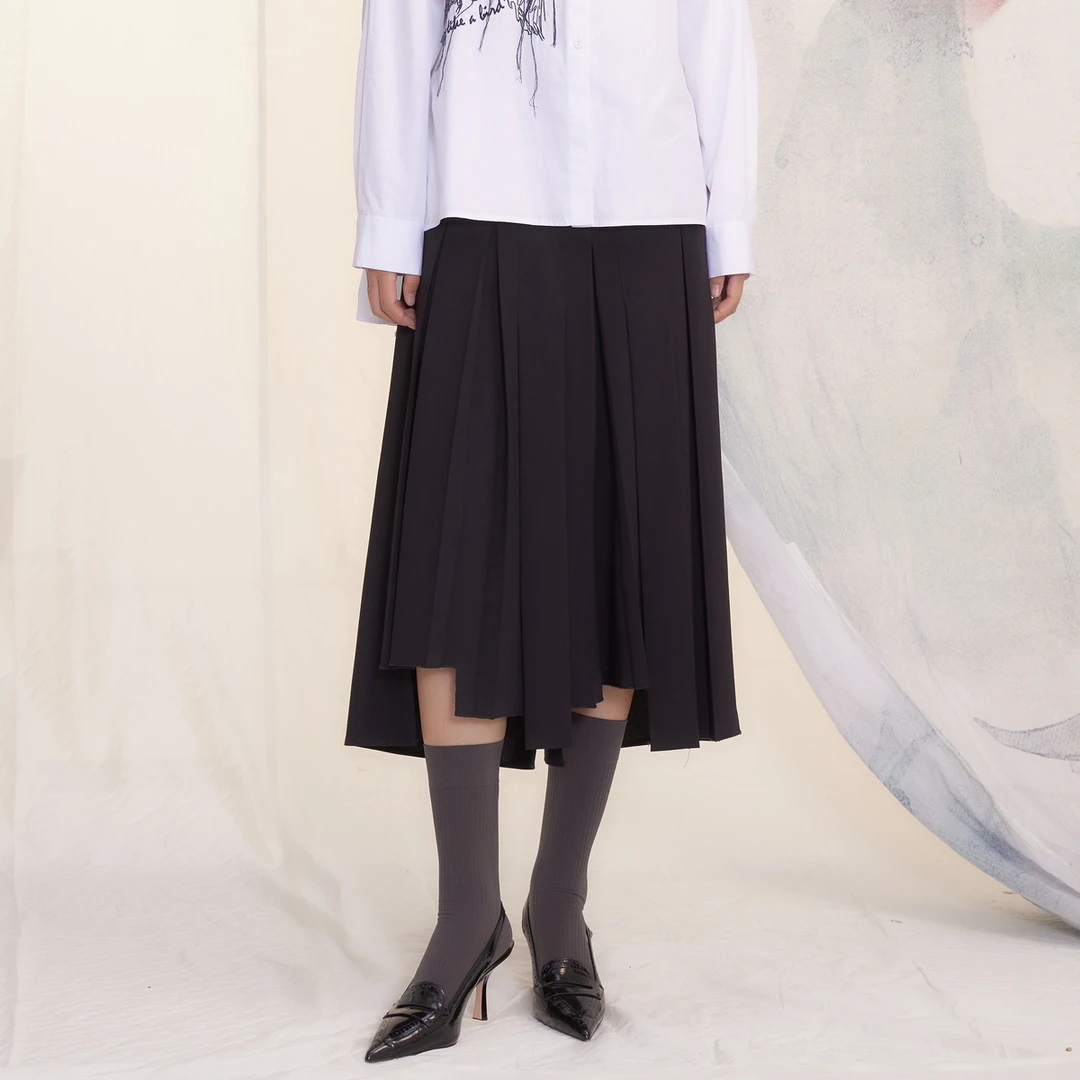 【敖小陪专属】西蔻职场通勤结构立体裁剪阔腿裙裤64311601