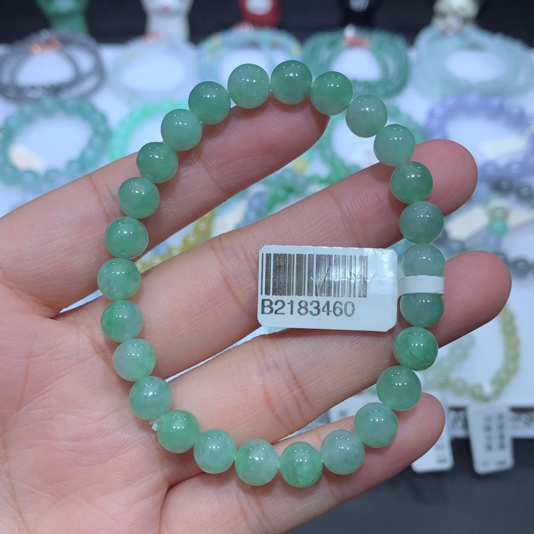 翡翠未镶嵌手串天然