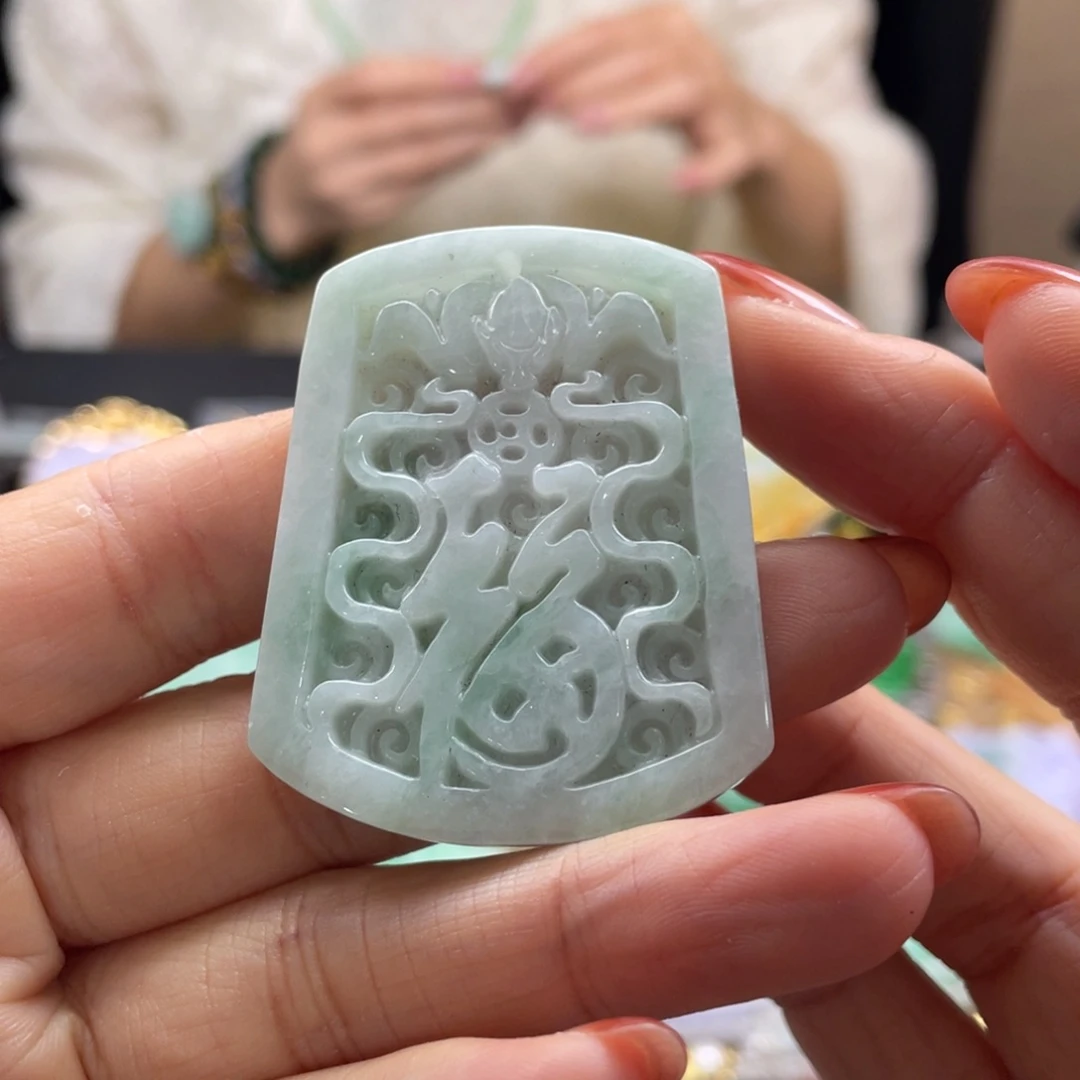 翡翠未镶嵌颈饰代编织