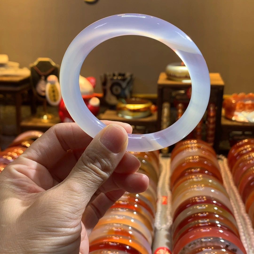 玛瑙/玉髓未镶嵌手镯