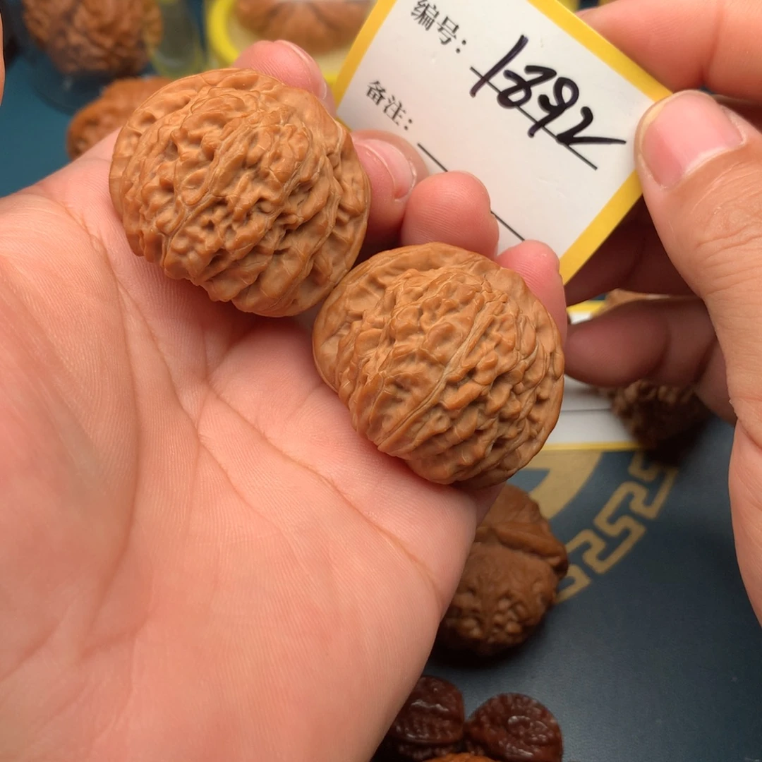 文玩核桃把件40全品四座楼1892