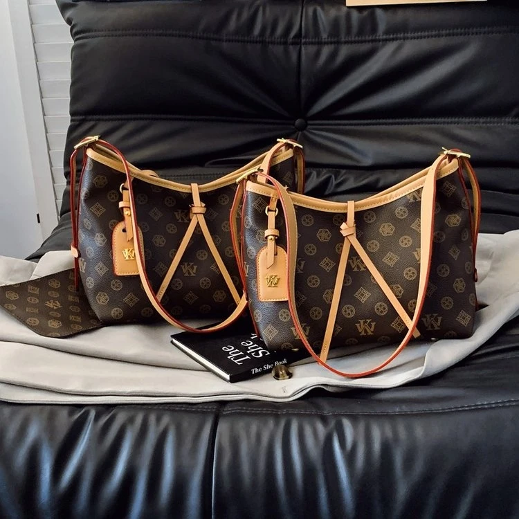 单肩拉链单根方形托特包斜挎包时尚城市轻运动风