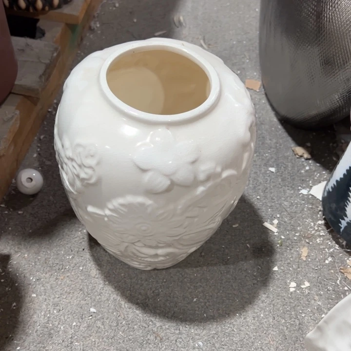 陶瓷花瓶摆件外贸出口微瑕捡漏