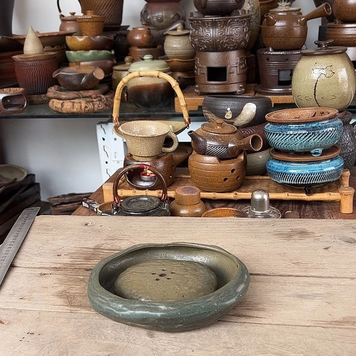 宜兴紫砂粗陶茶具紫砂79