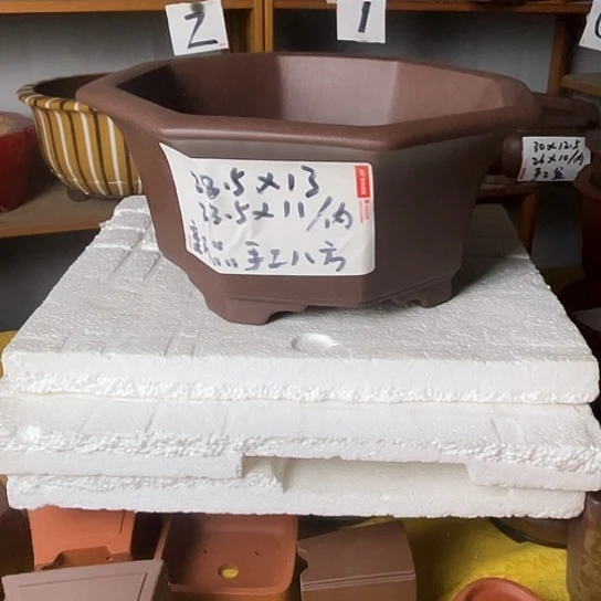 好***倍宜兴紫砂花盆手工制作