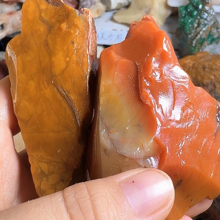 有***年老挝石寿山石的颜色