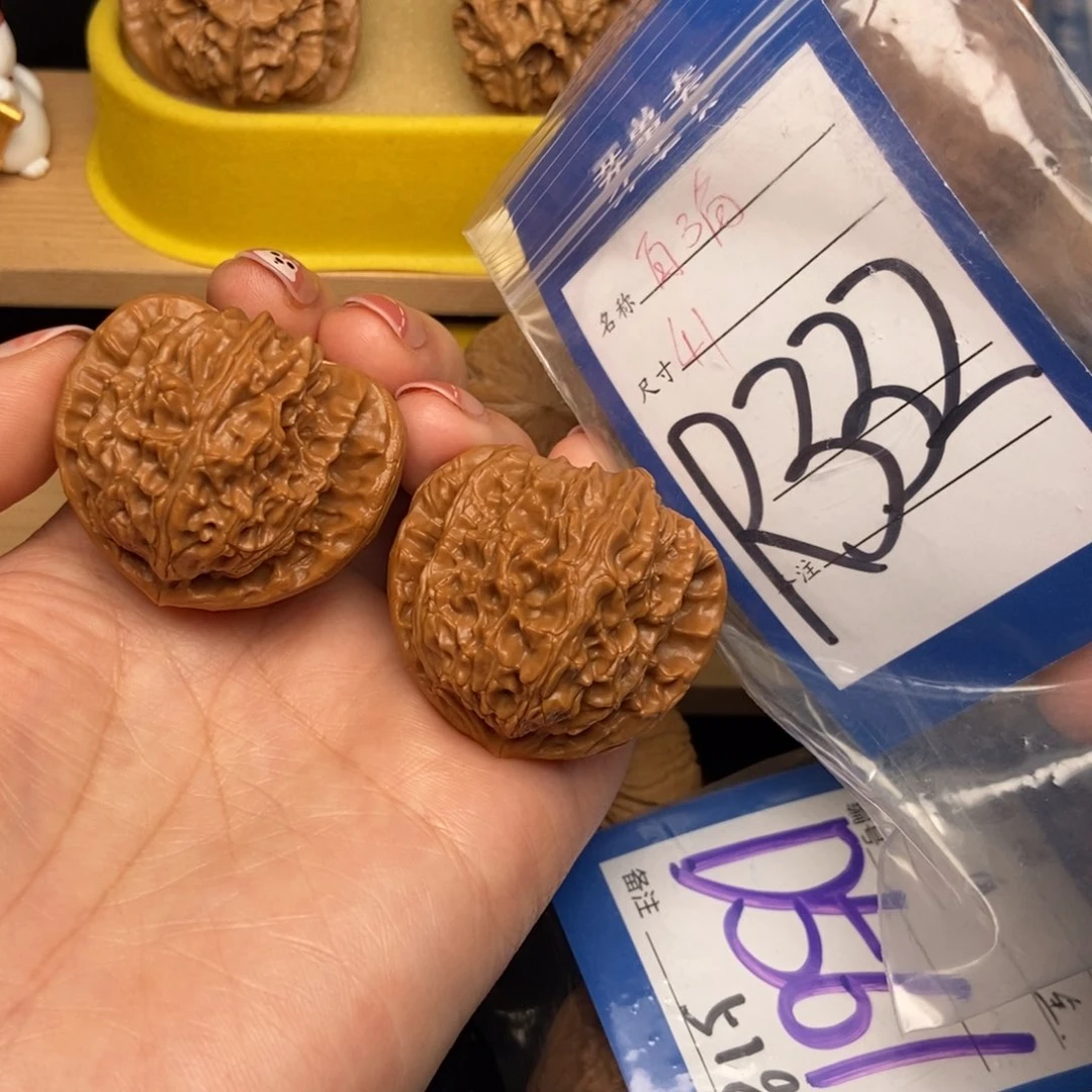 桃核吊坠核桃三角