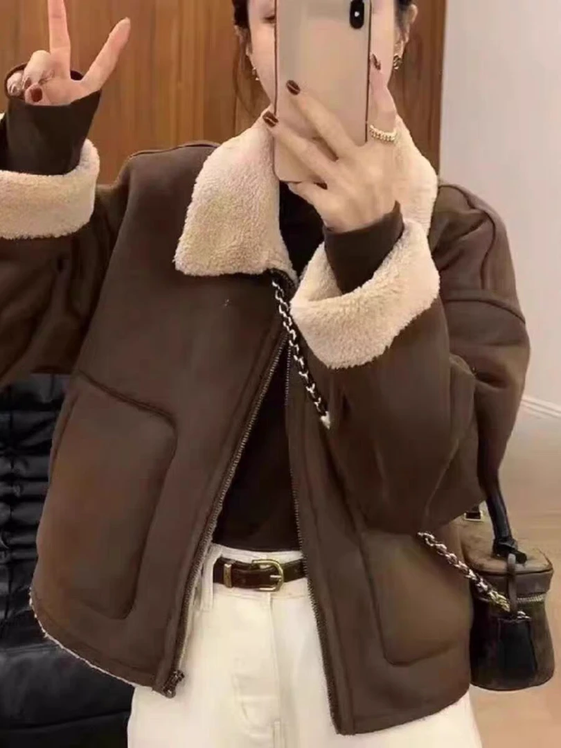 [800-899]冬装短款时尚气质加厚上洋气衣百搭宽松韩版(直播链接）