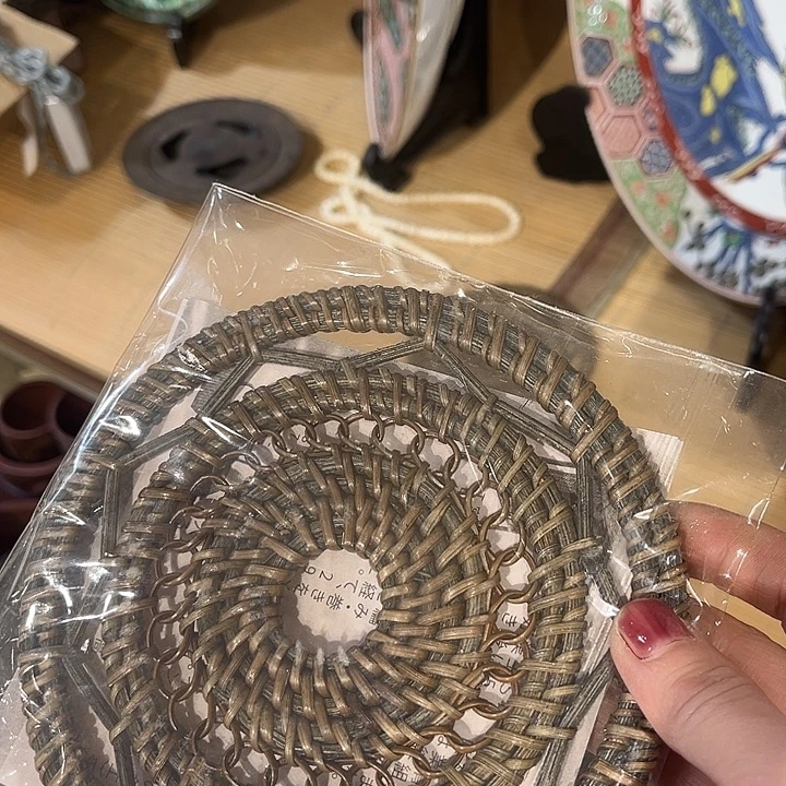 藤中古工艺品摆件