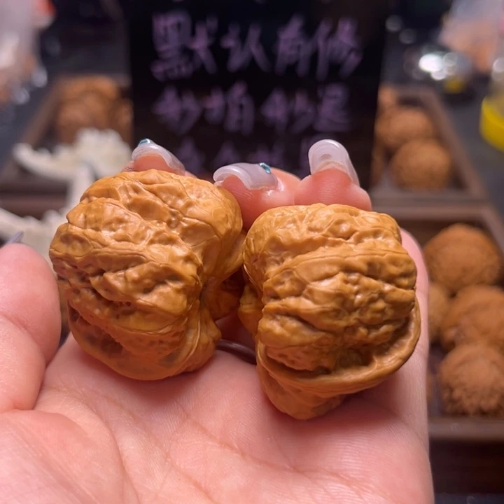 文玩核桃把件37尺蛤蟆46