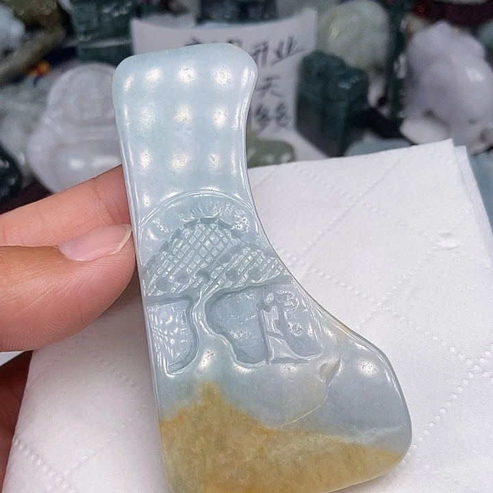 颈饰未镶嵌翡翠翡翠