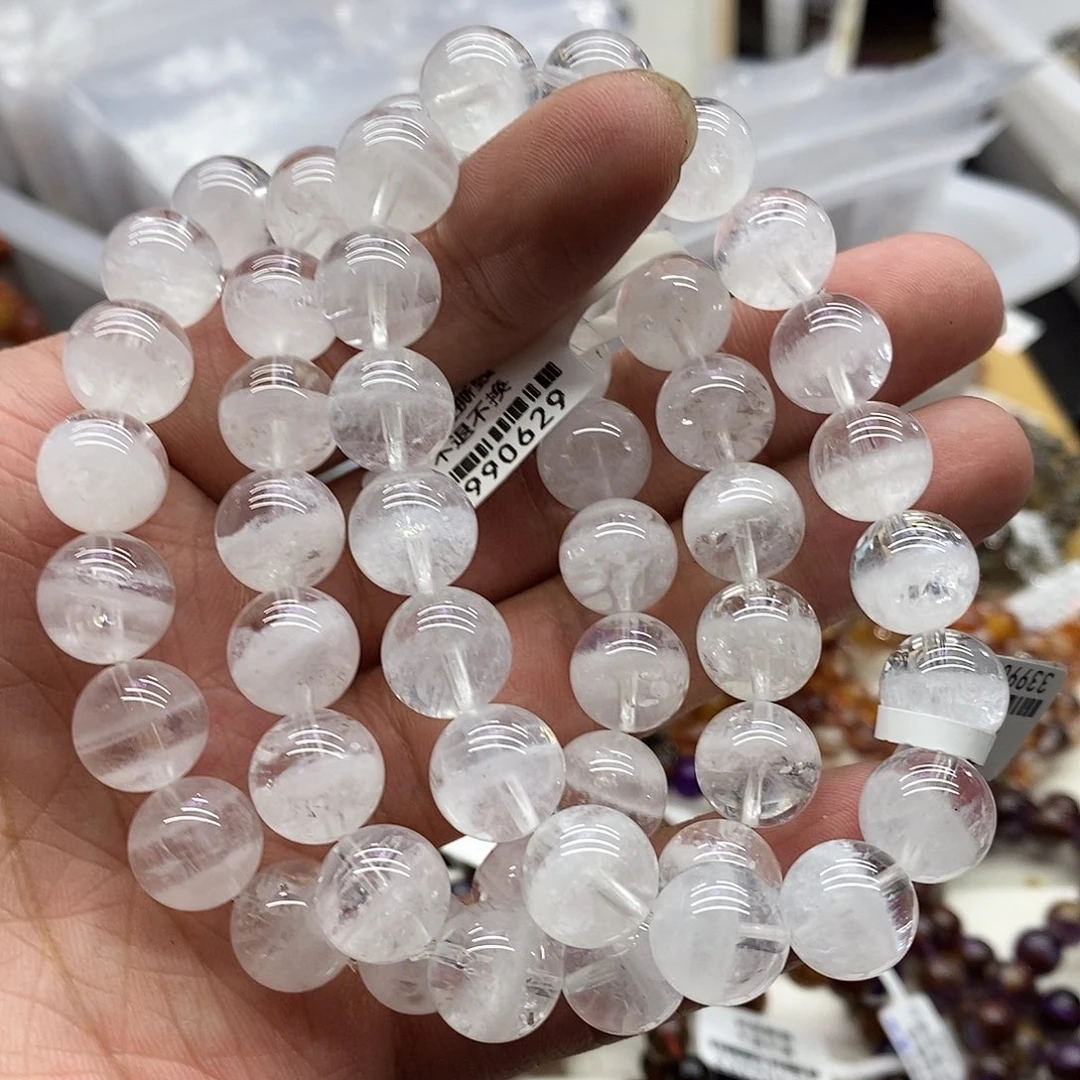 水晶手链未镶嵌多样性发货发一条