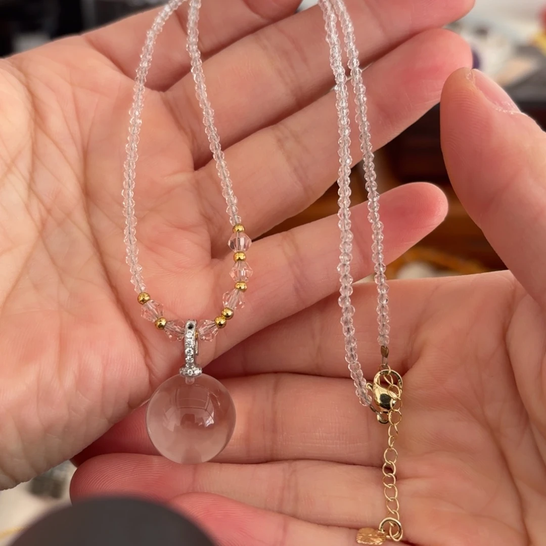 未镶嵌手链水晶吊坠