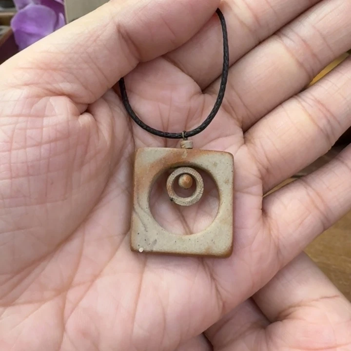 黄薇堂备前烧项链福利一口价