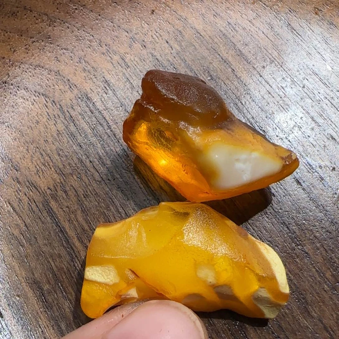 定制琥珀未镶嵌下****鱼专属定制