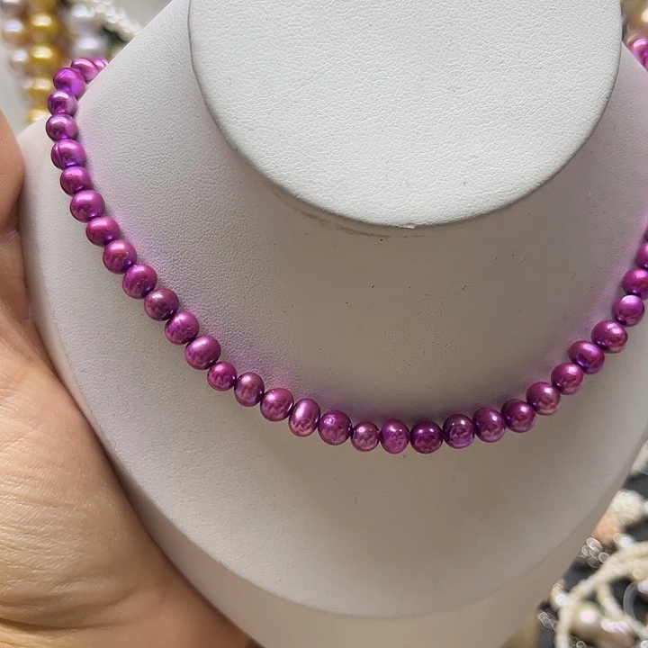 颈饰淡水珍珠未镶嵌